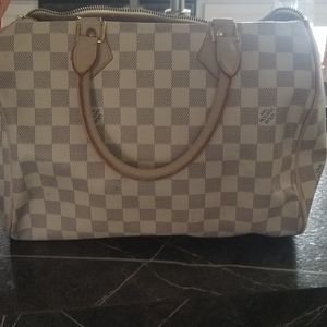 Checkered purse